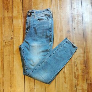 True Religion Halle Skinny Jeans Size 31 Raw Hem Cotton